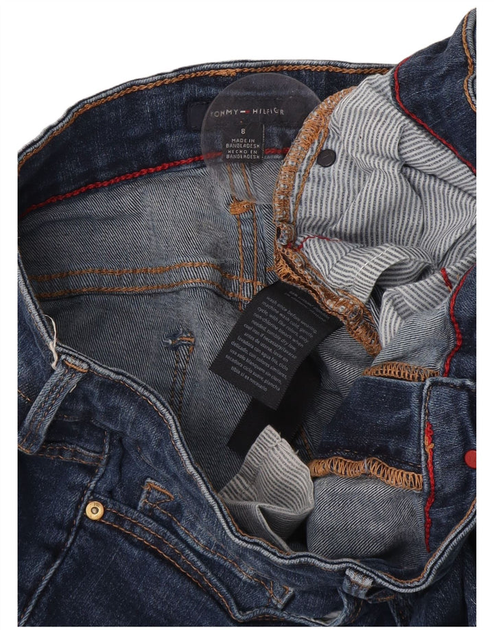 Tommy Hilfiger Jean slim pour femme US 8 Medium W30 L27 Bleu Coton