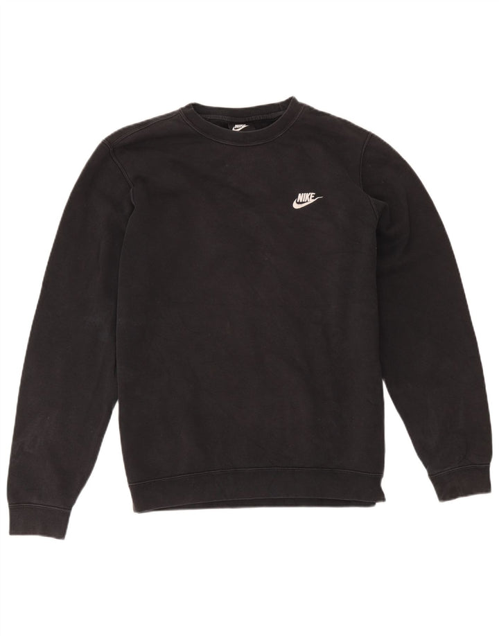 Nike Sweat-shirt en coton noir moyen pour homme