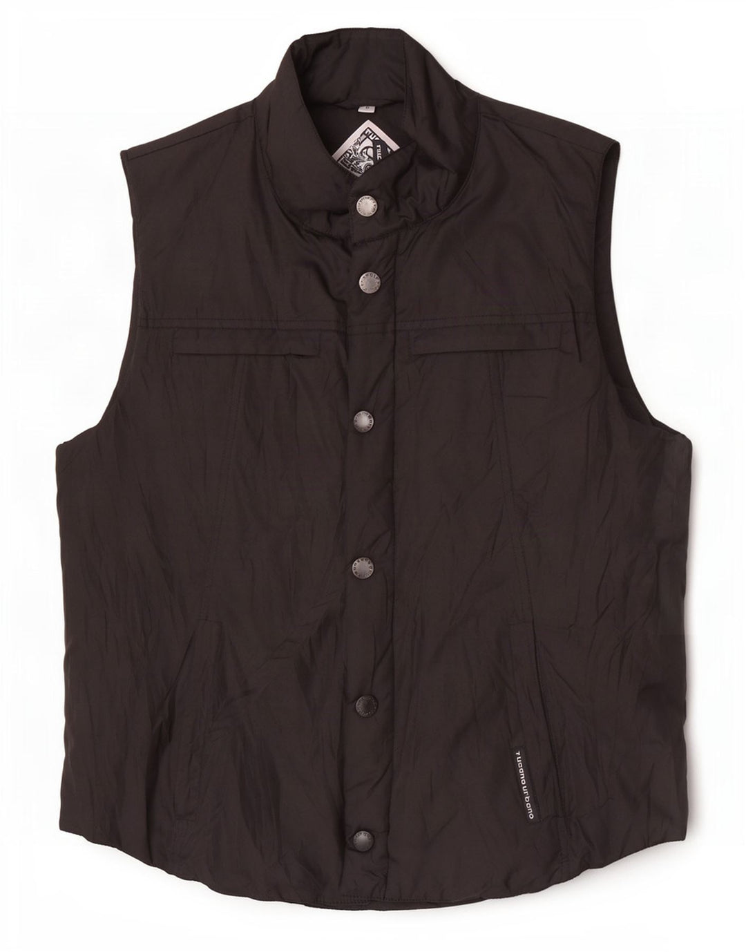 Tucano Urbano Gilet rembourré pour homme UK 36 Small Noir Polyester