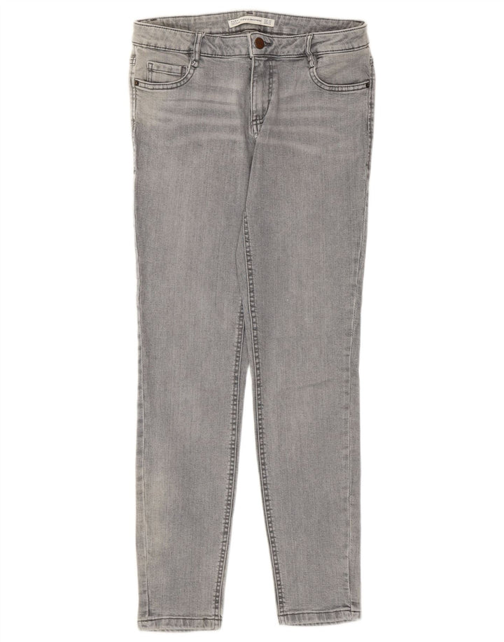 Zara Jean skinny femme EU 38 Small W28 L28 Gris