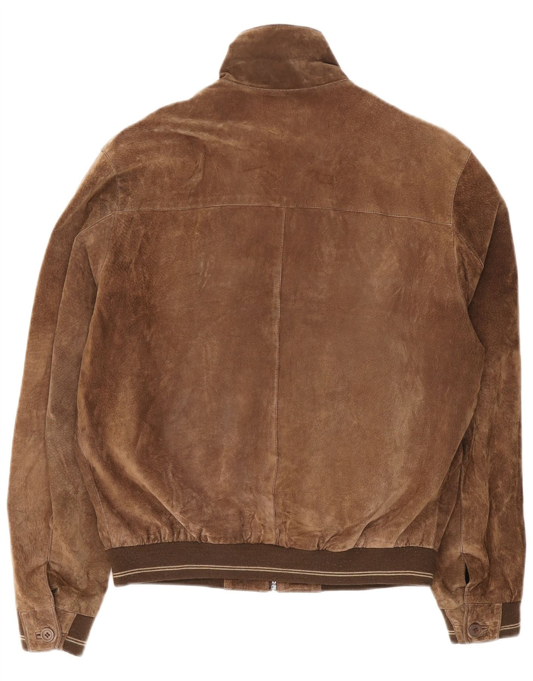 Veste Bomber En Daim Homme Basic IT 52 XL Cuir Marron
