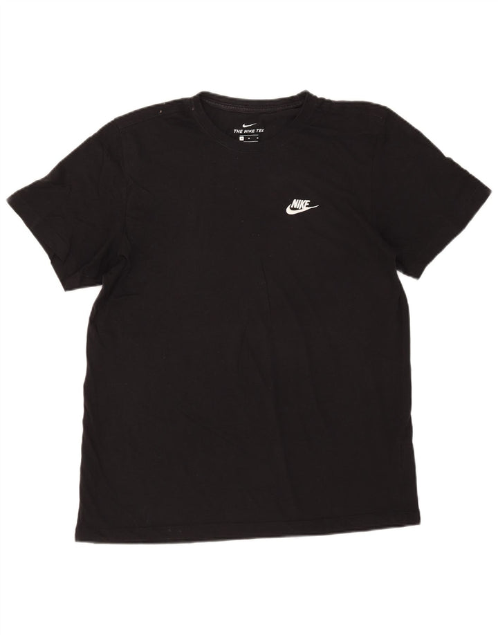 Nike T-Shirt Homme Noir Moyen Coton