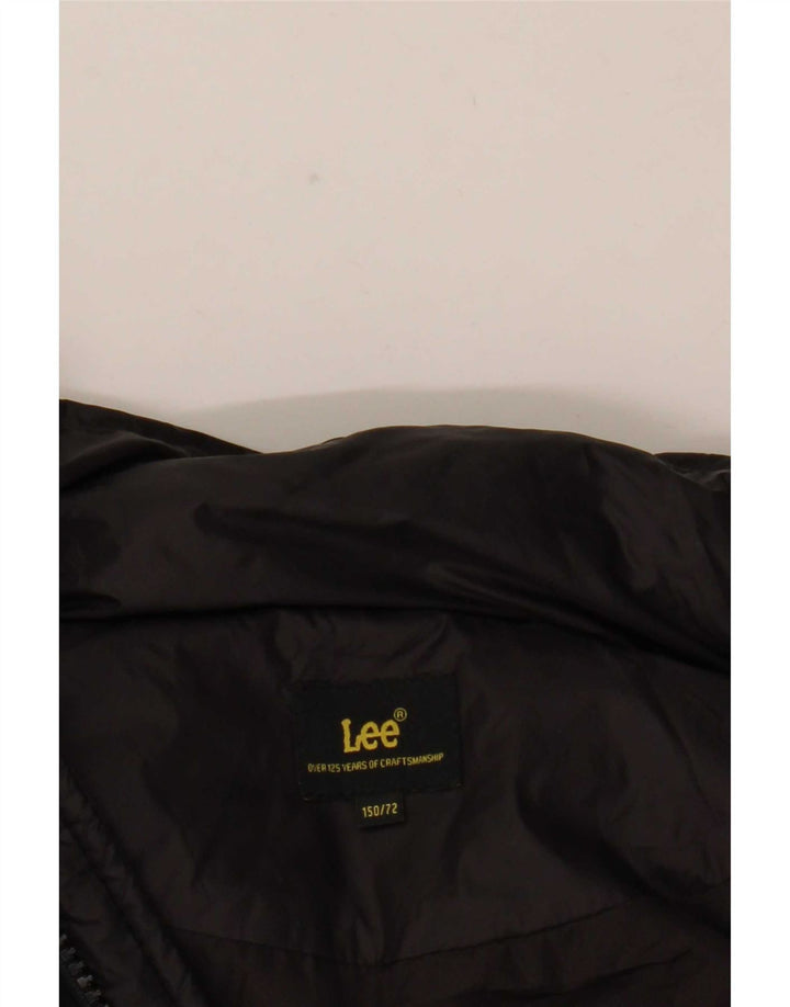Lee Veste matelassée à capuche pour garçon 12-13 ans Noir