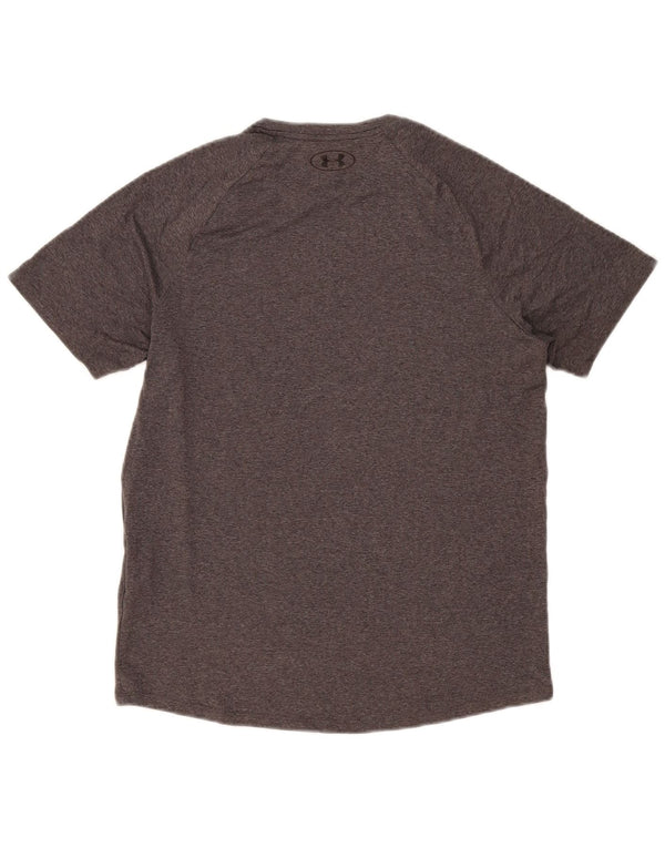 Under Armour T-Shirt Homme Petit Gris Moucheté Polyester