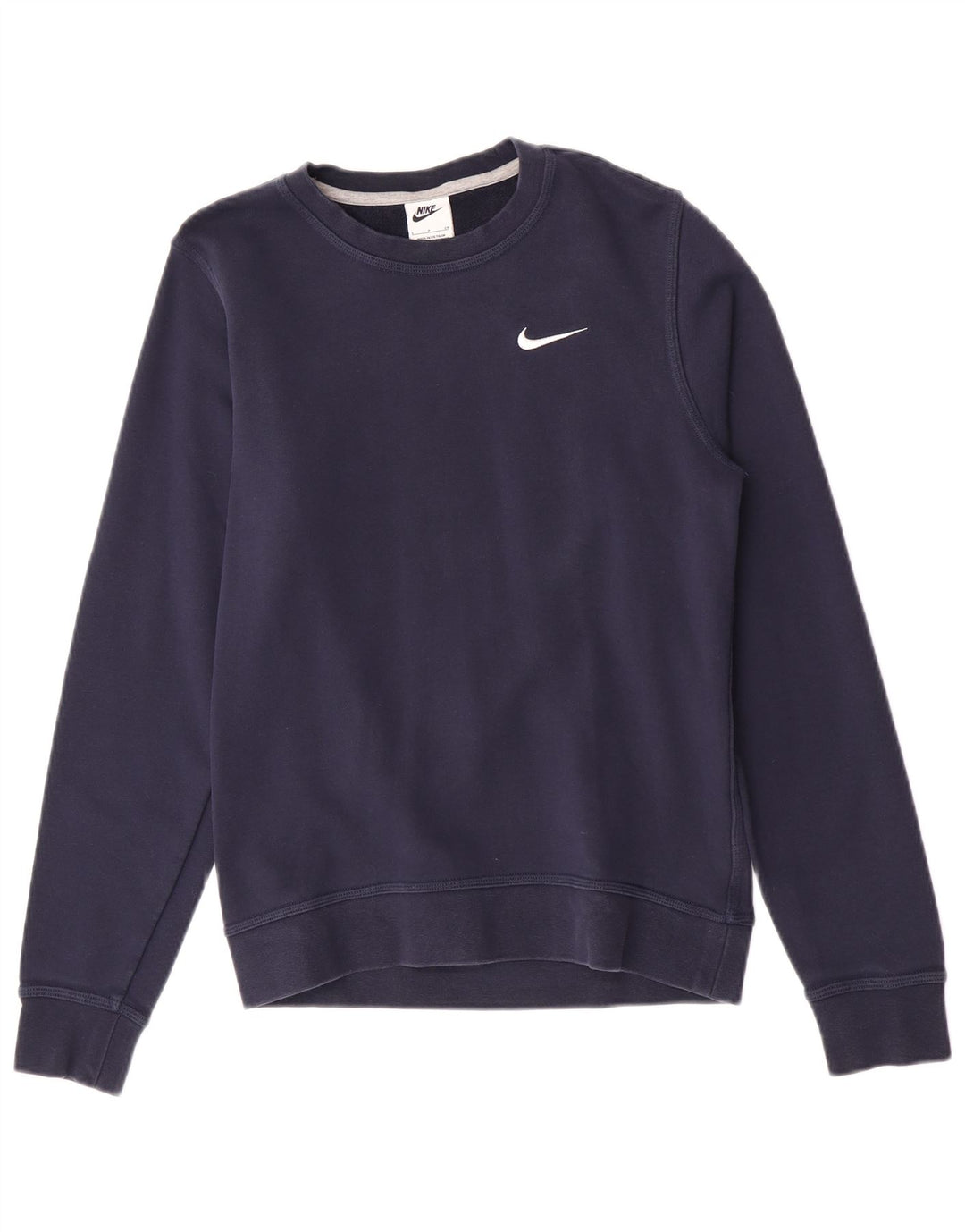 Nike Sweat-shirt pour homme en coton bleu marine Taille S
