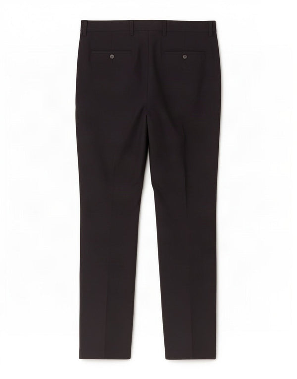 Marks & Spencer Mens Slim Fit Suit Trousers W36 L33 Navy Blue Polyester