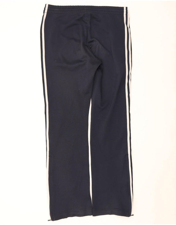 Adidas Mens Graphic Tracksuit Trousers XS Navy Blue Polyester