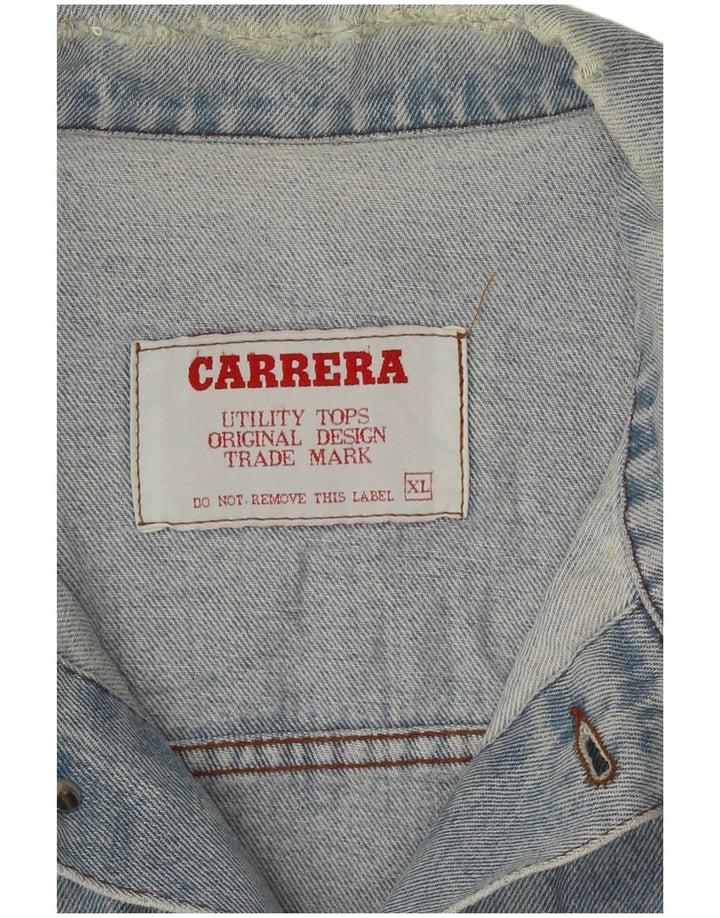Carrera Veste en Jean Homme UK 42 XL Bleu