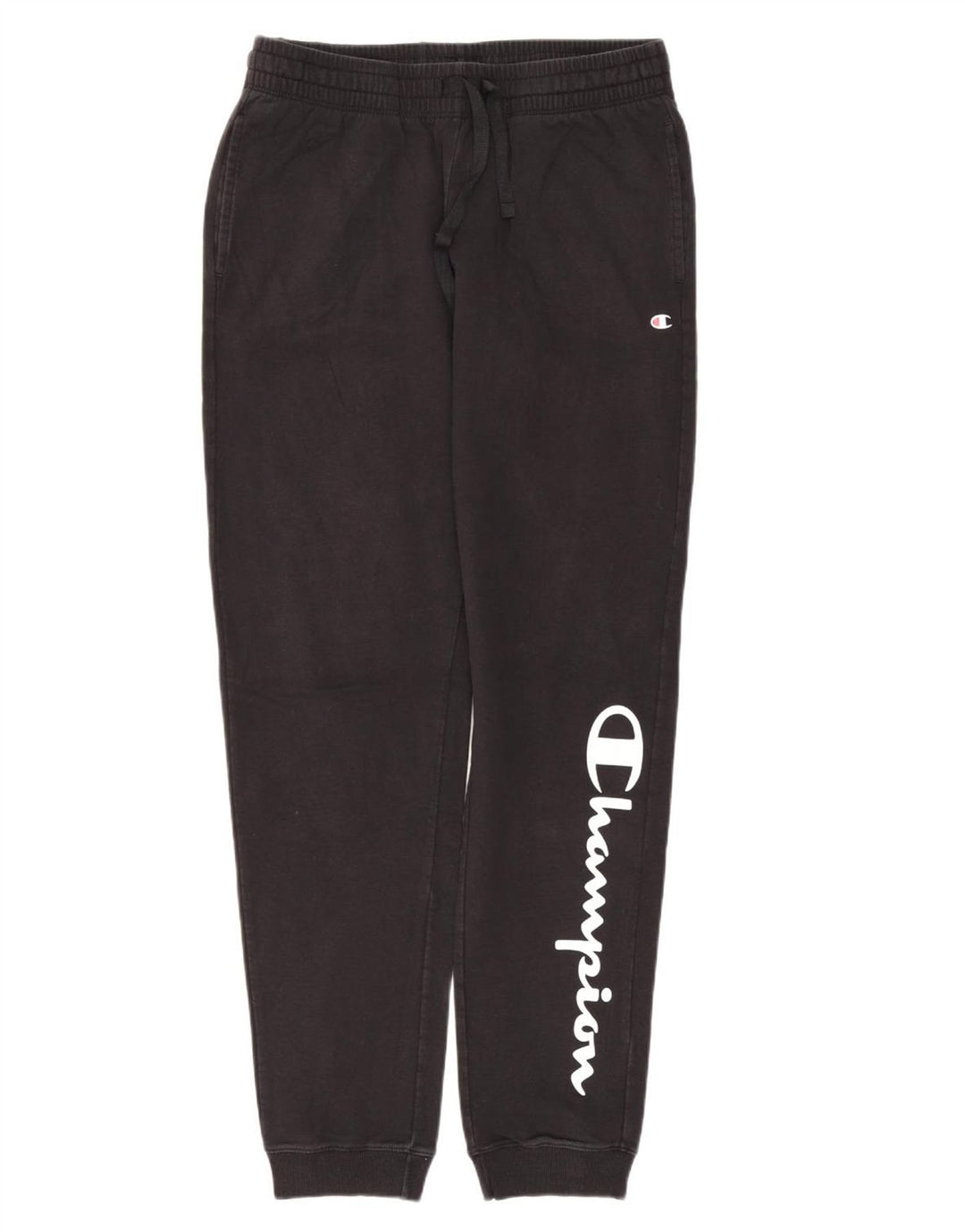 CHAMPION Pantalon de survêtement graphique pour femme UK 14 Medium Noir