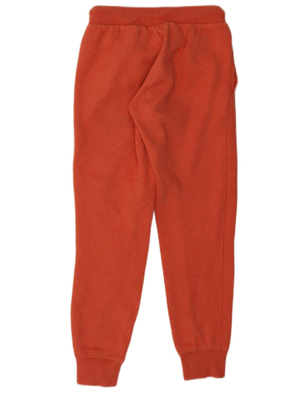 Superdry Pantalon de survêtement pour femme Joggers UK 10 Small Orange Cotton