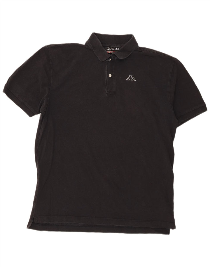 Kappa Polo Homme 2XL Noir Coton