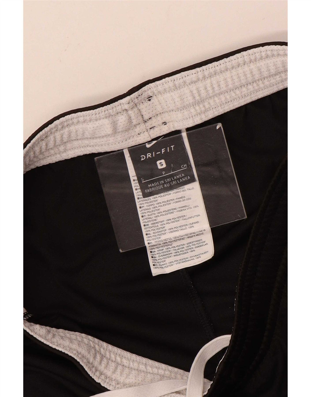 Nike Short de sport Dri Fit pour homme Taille S en polyester color block noir