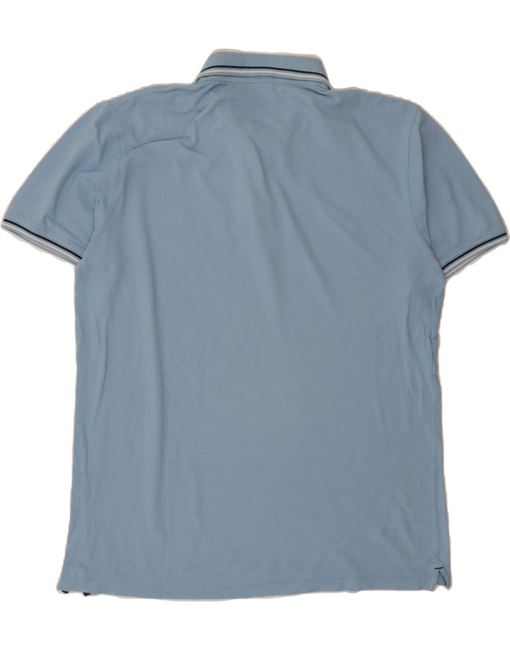 CHAMPION Mens Polo Shirt 2XL Blue Vintage Champion and Second-Hand Champion from Messina Hembry 