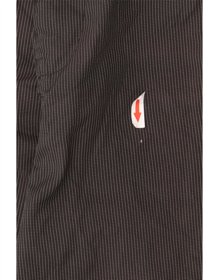 Hurley Short Chino Homme W38 XL Noir Pinstripe Polyester