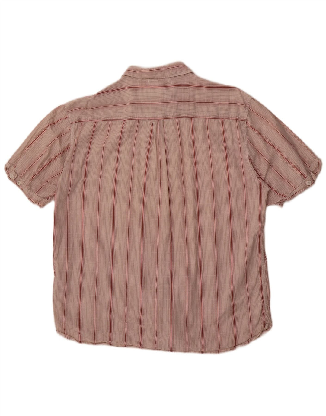 Wrangler Chemise à manches courtes pour homme XL Rose rayé