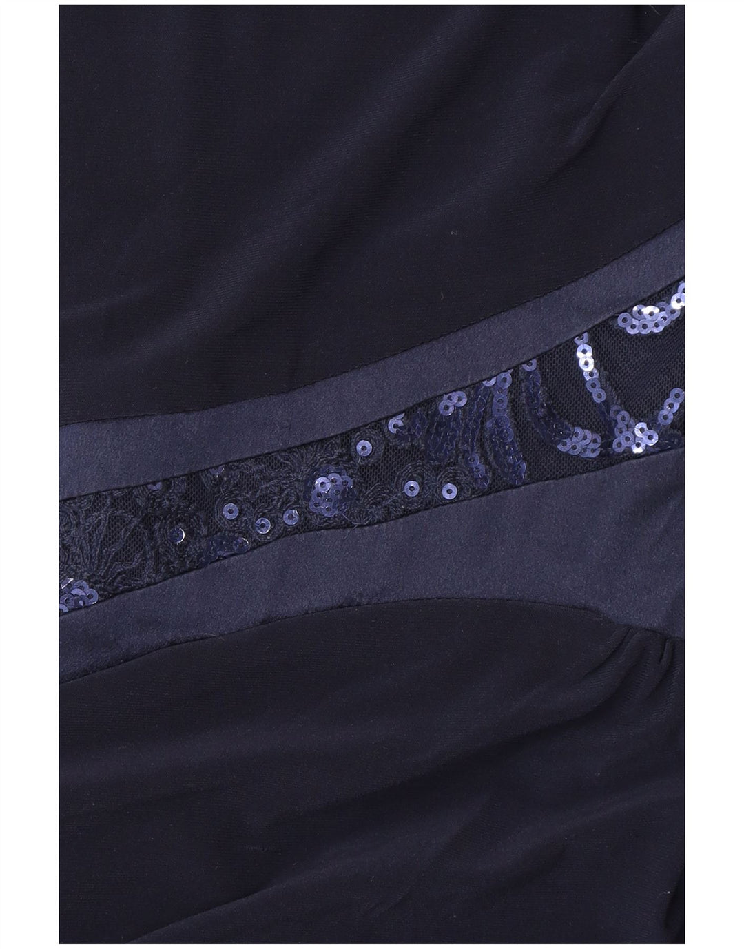 RALPH LAUREN Robe fourreau sans manches pour femme US 4 Small Bleu marine Polyester