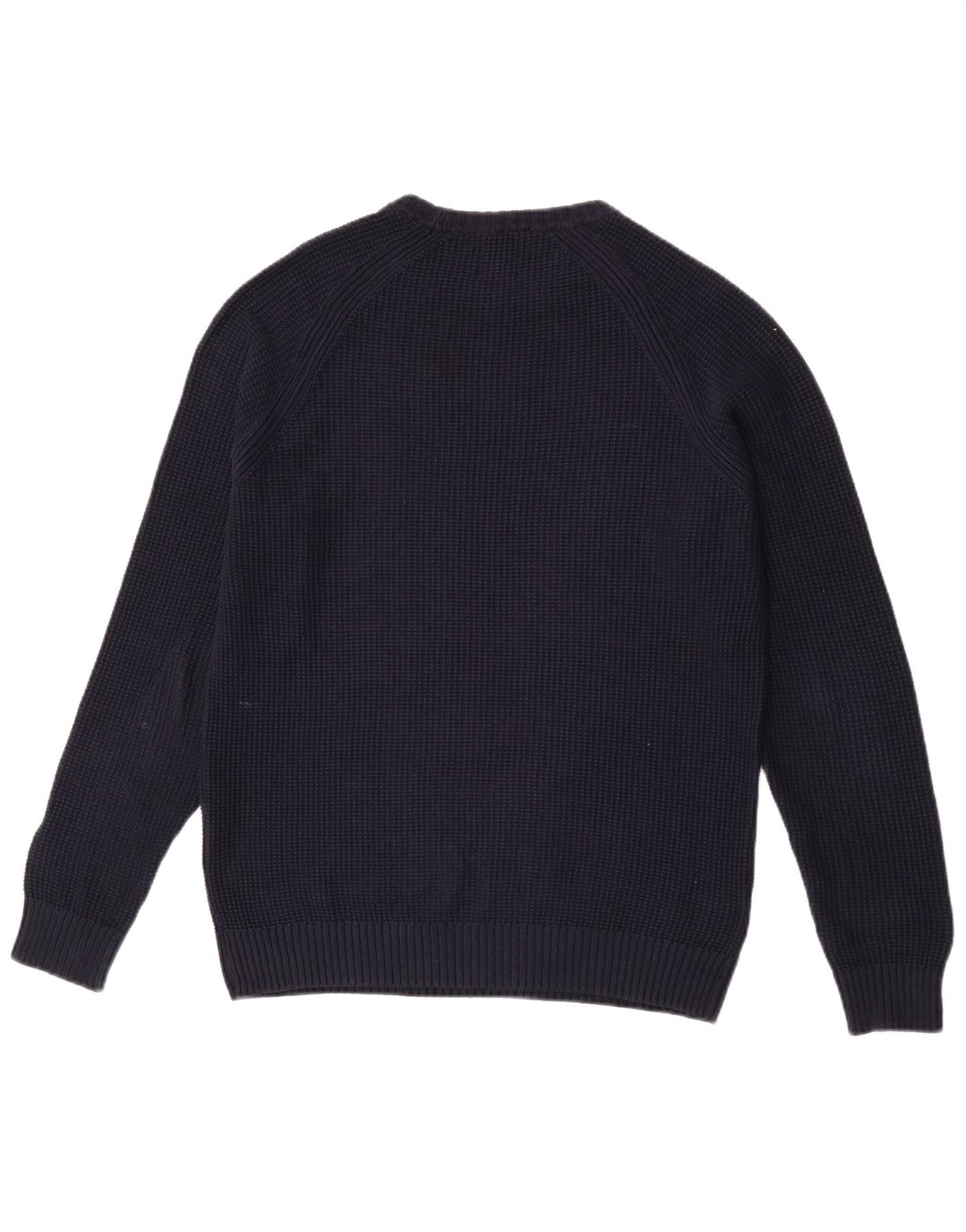 Zara Pull à col rond pour homme en coton bleu marine Taille L