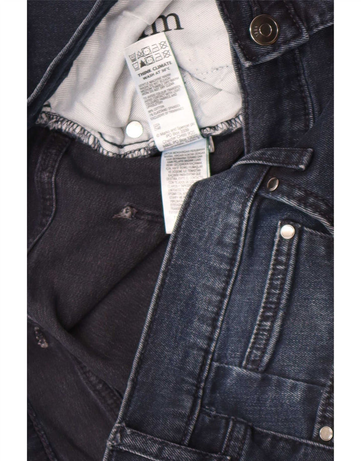 Marks & Spencer Jean Slim Homme W36 L33 Bleu Marine Coton