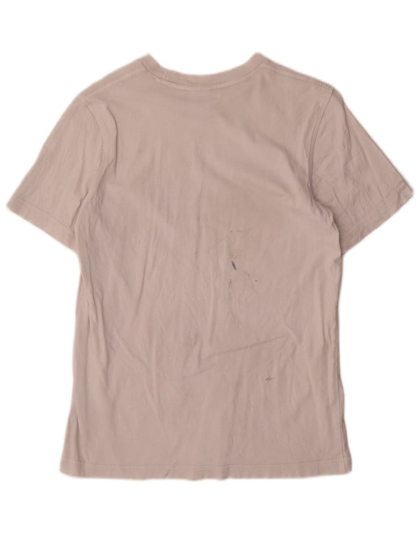 Adidas T-shirt graphique pour hommes, petit, blanc