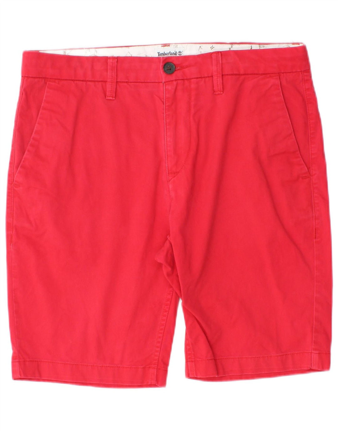 Timberland Short Chino Homme W31 Coton Rouge Moyen