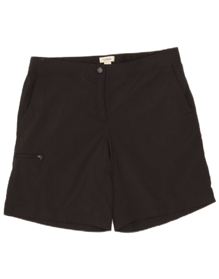 L.L.Bean Short cargo pour femme US 10 Large W32 Nylon noir
