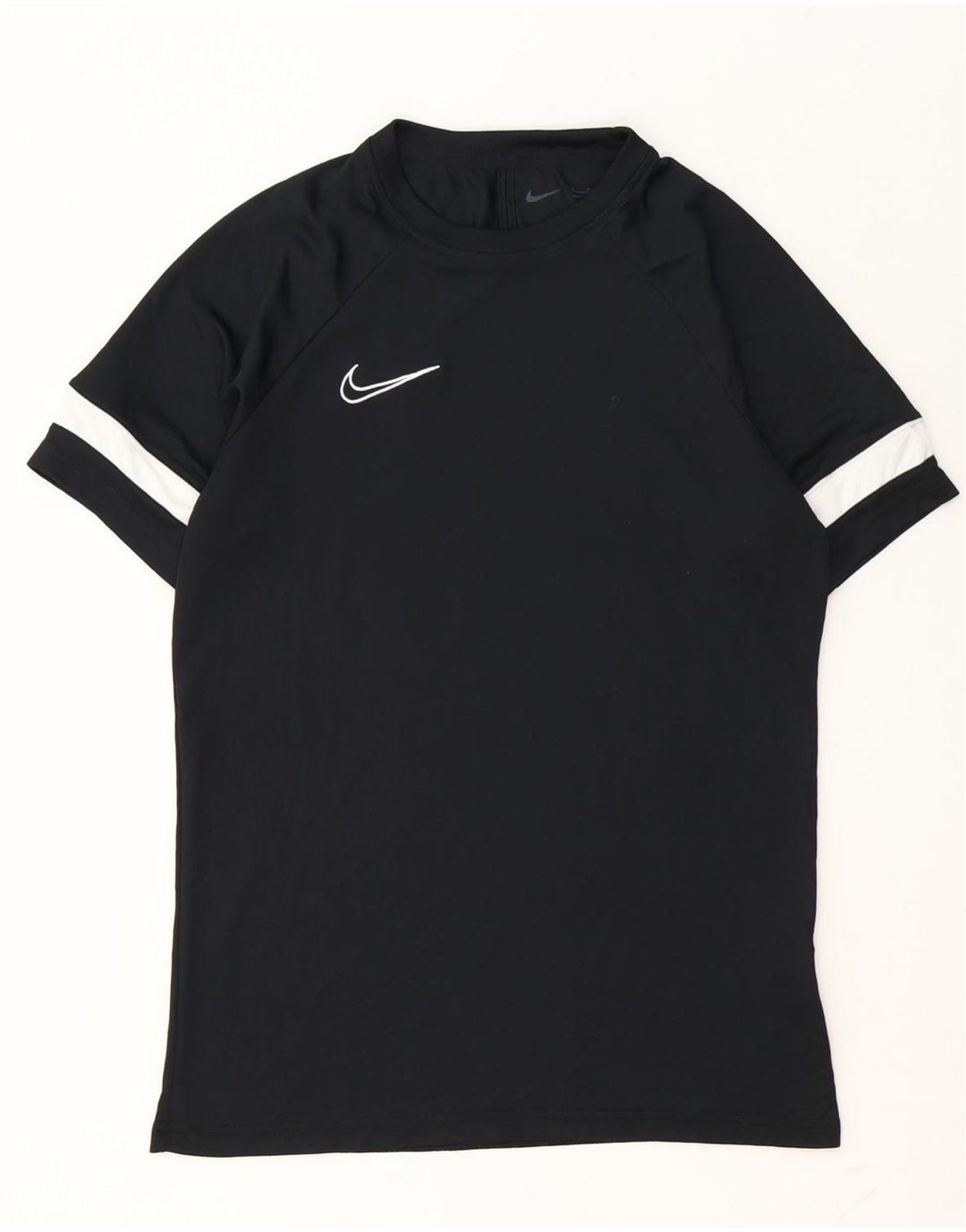 Nike Hommes Dri Fit T-Shirt Haut Noir Colorblock Polyester
