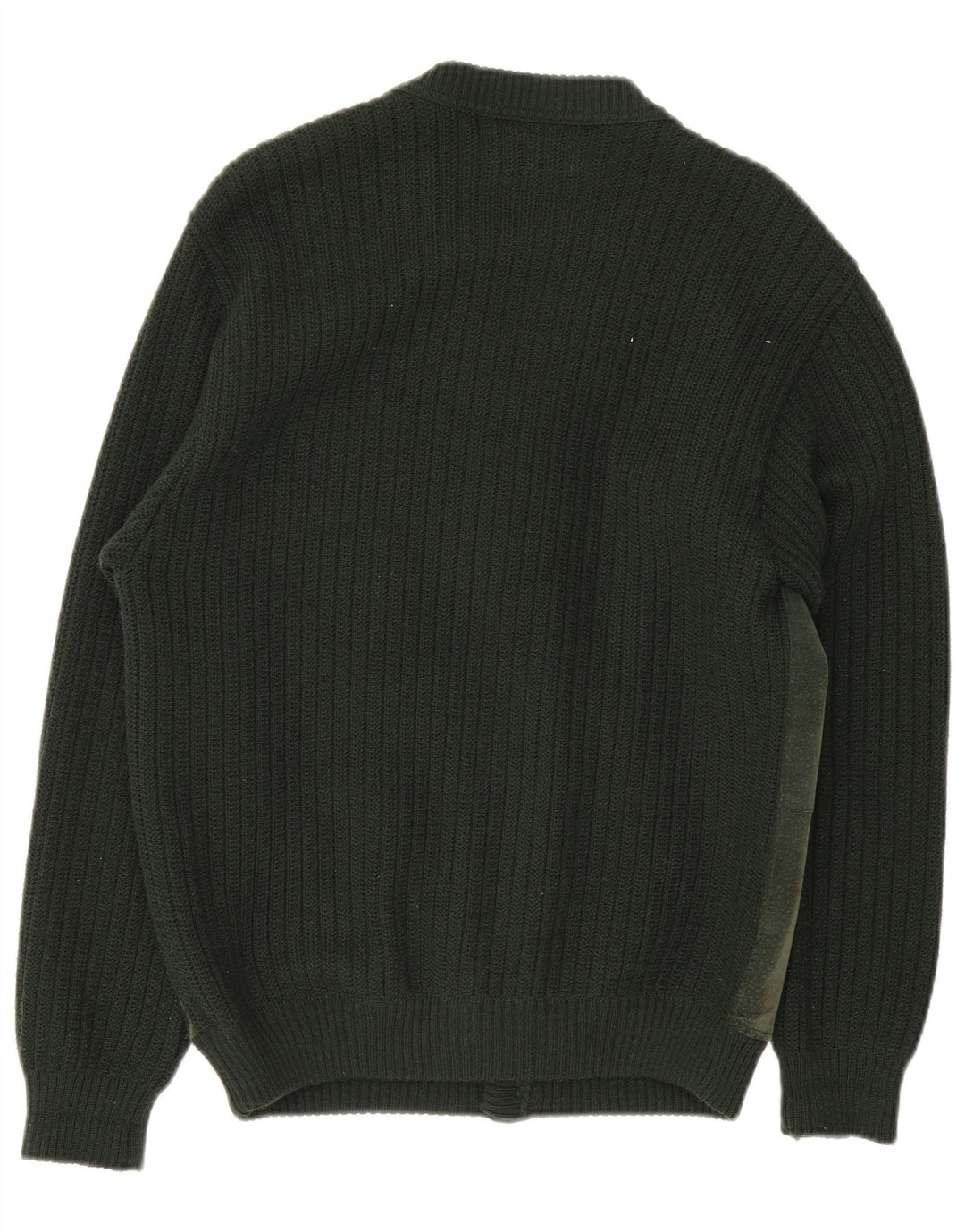 Malagrida Pull Cardigan Homme Vert Moyen Argyle/Diamond Laine