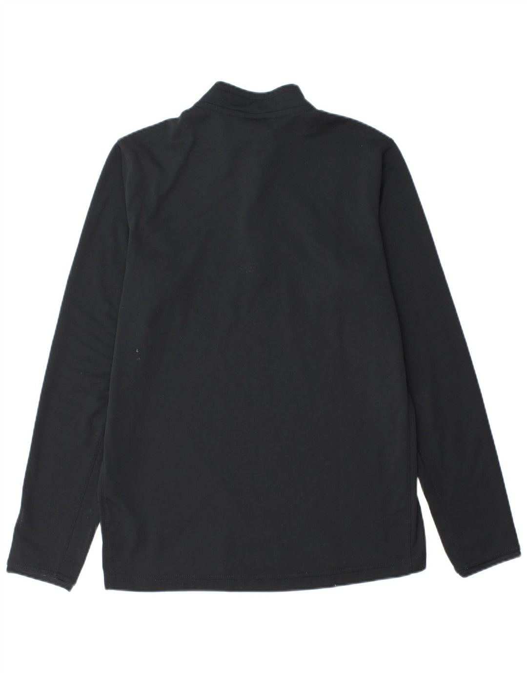 Nike Hommes Dri Fit Zip Neck Pull Survêtement Haut Noir Moyen Polyester