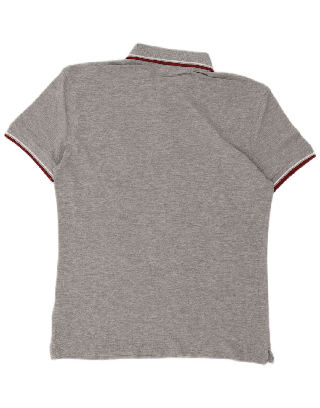 Diadora Polo Regular Fit Homme Gris Moyen Coton