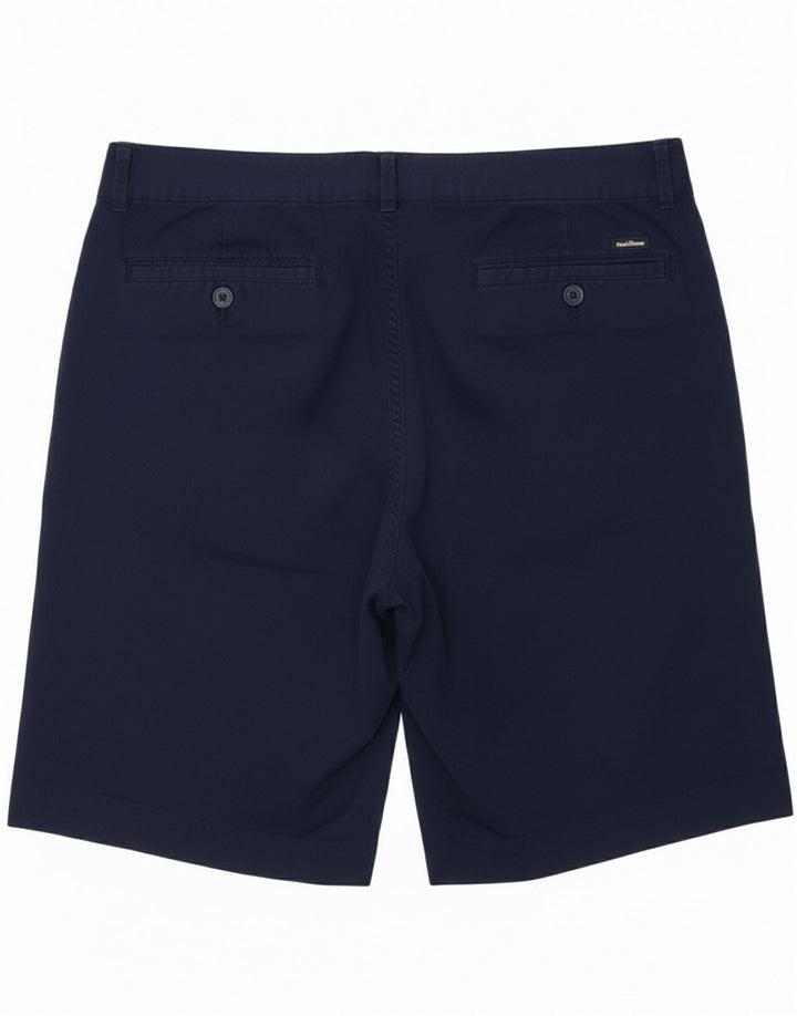 MOSSIMO Womens Chino Shorts US 16 XL W36  Navy Blue Cotton