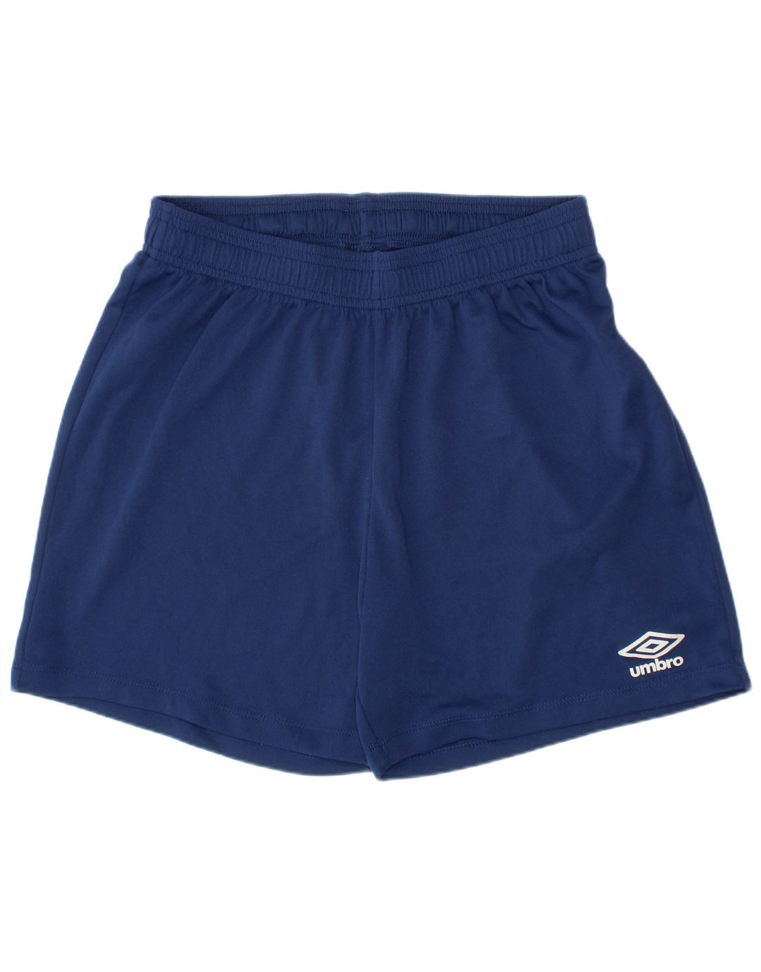 Umbro Short de Sport Garçon 11-12 Ans Large Bleu Marine Polyester