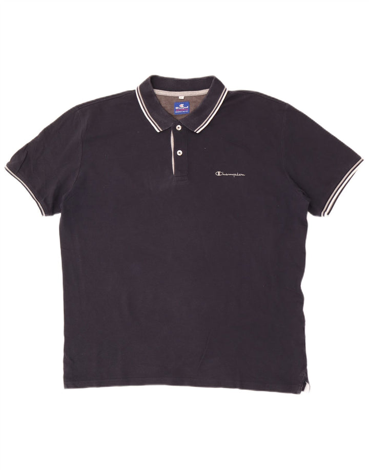 Champion Polo Homme Grand Bleu Marine