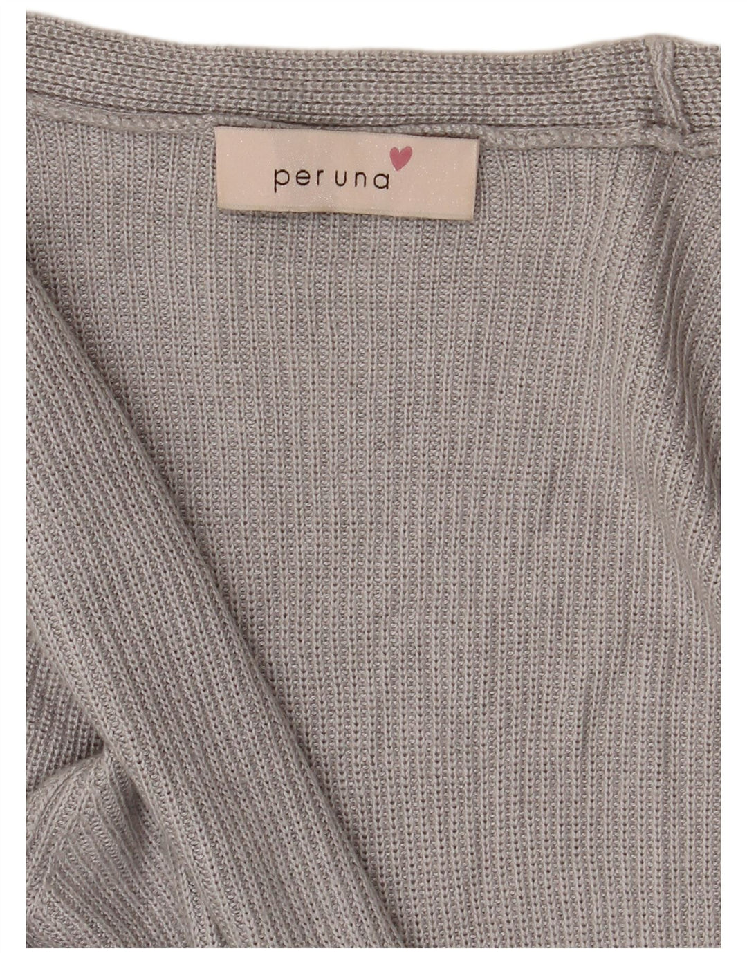 Per Una Pull cardigan ouvert pour femme UK 14 Large Gris