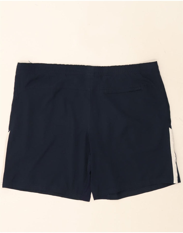 Nike Short de sport Dri Fit pour homme XL Bleu marine Polyester
