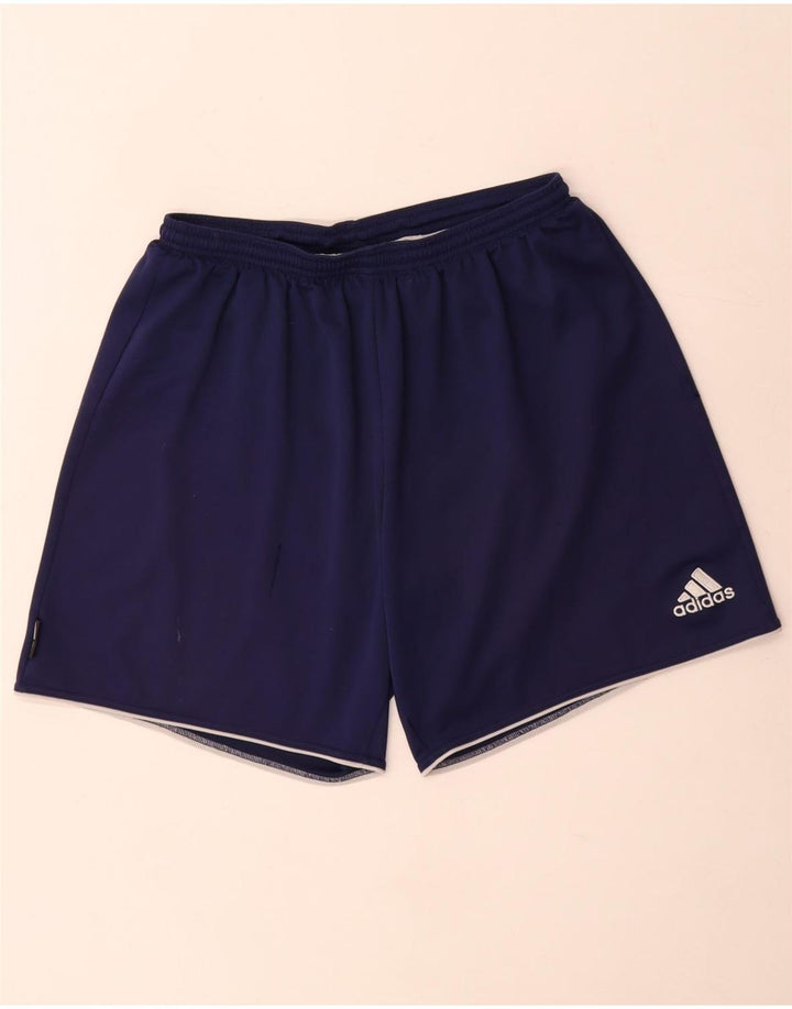 Adidas Short de sport pour homme Grand bleu marine Polyester