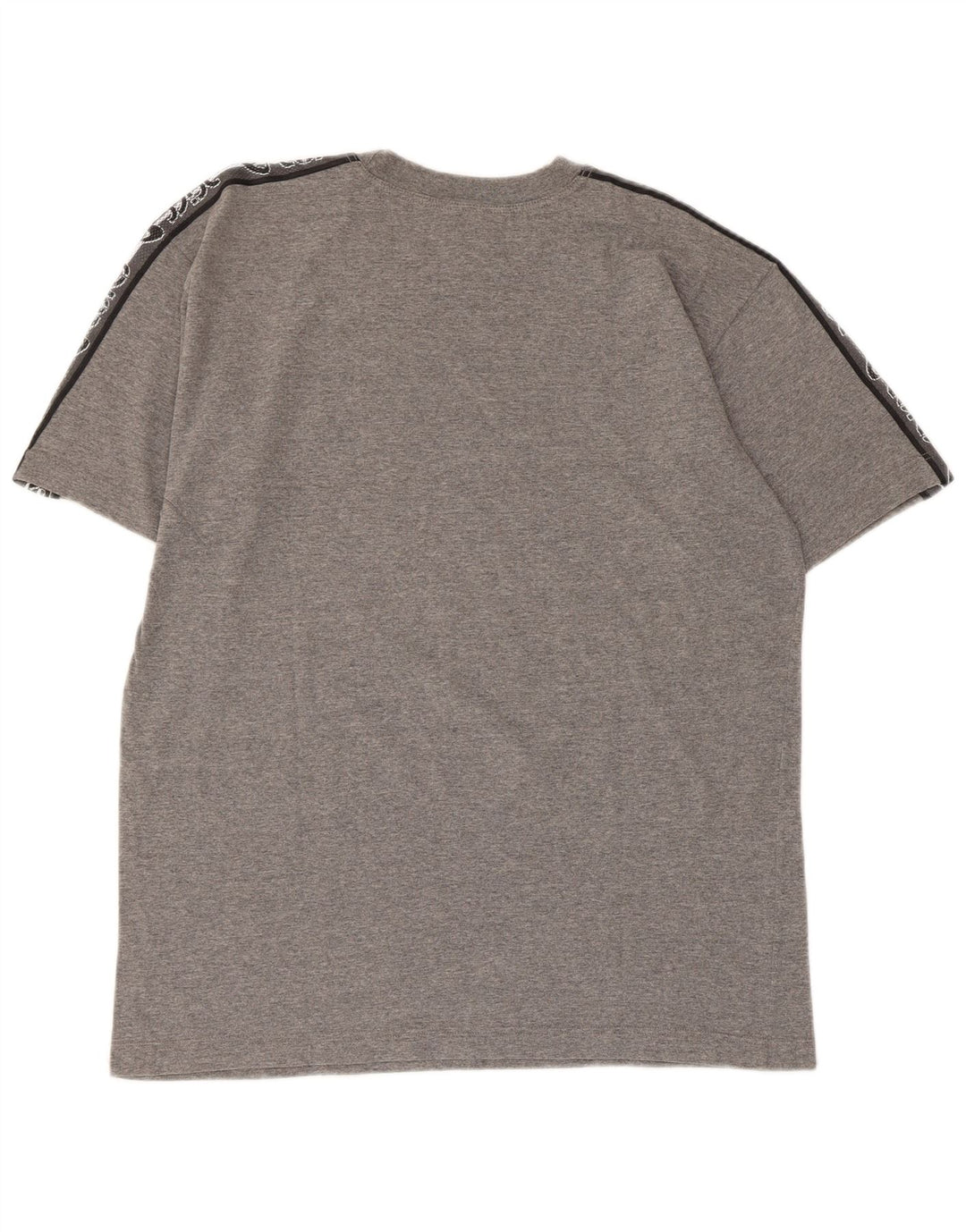 Asics T-Shirt Graphique Homme Gris Moyen Moucheté Coton