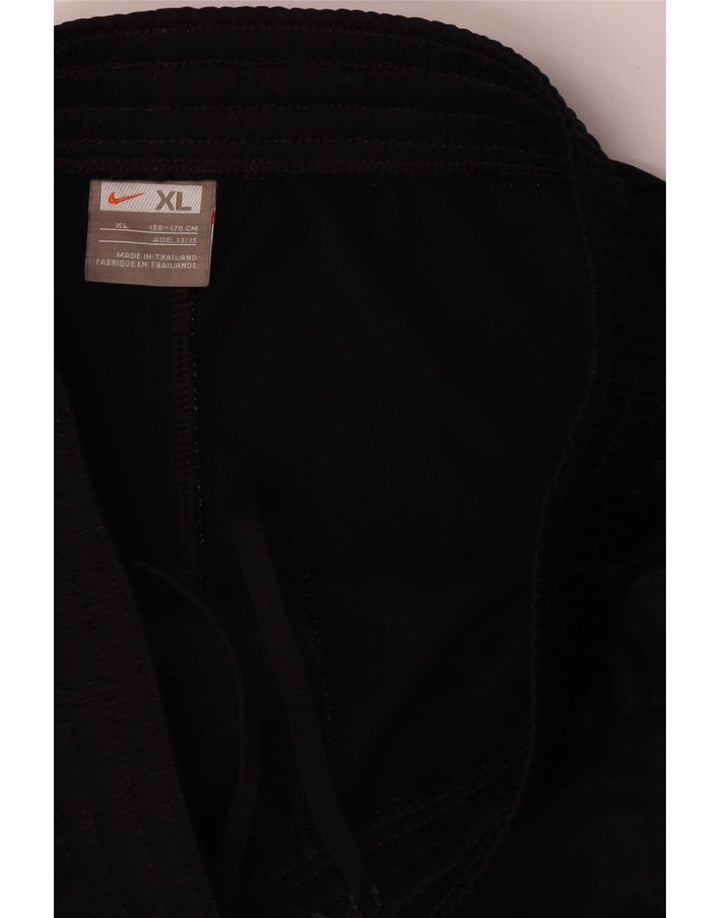 Nike Short de sport garçon 13-14 ans XL Noir Rayé Polyester