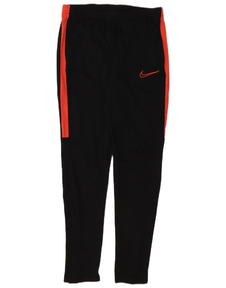 NIKE Pantalon de survêtement Dri Fit pour hommes, petit, noir, polyester color block