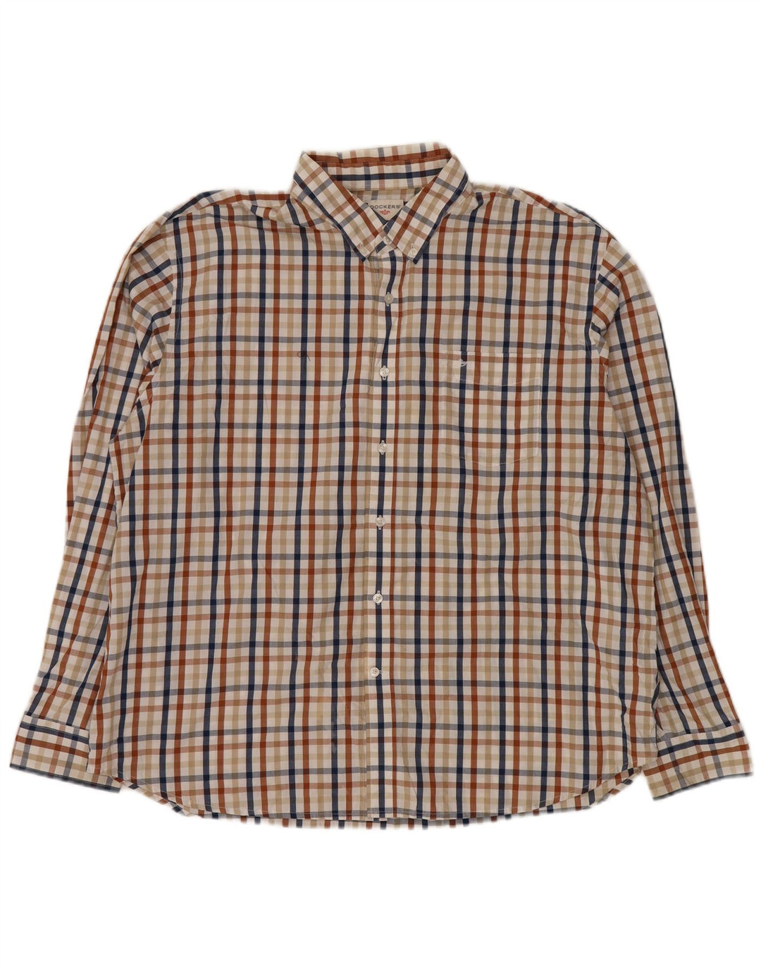 Dockers Chemise Homme 2XL Coton à Carreaux Multicolore