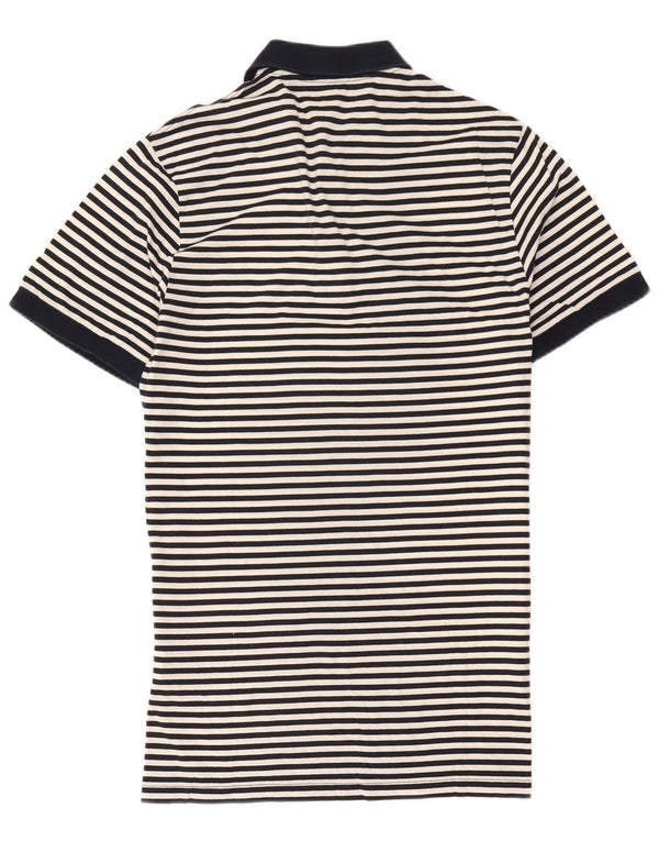 Fred Perry Polo Rugby Homme XL Bleu Marine Rayé Coton