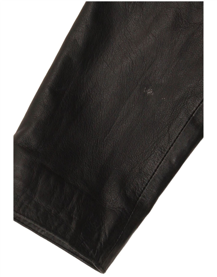 CCDK Veste en cuir femme EU 40 Cuir d'agneau noir moyen