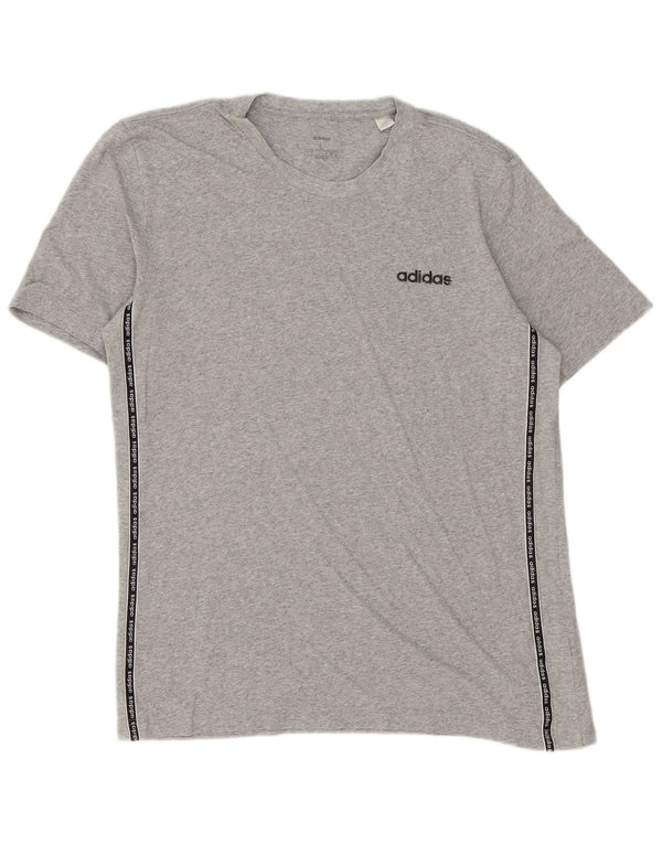 Champion T-Shirt Graphique Homme Grand Gris Coton