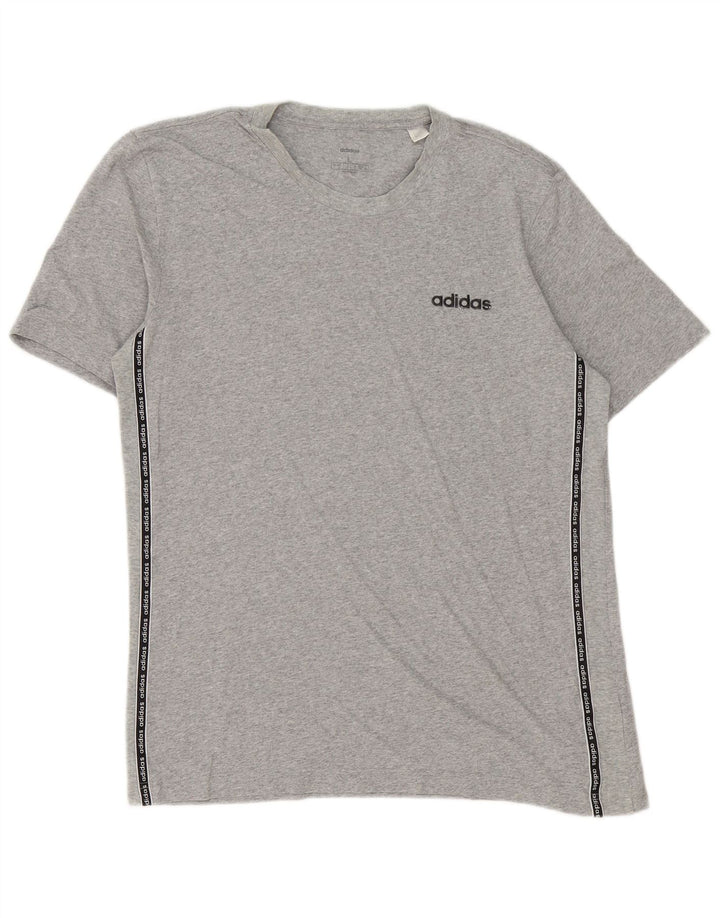 Champion T-Shirt Graphique Homme Grand Gris Coton