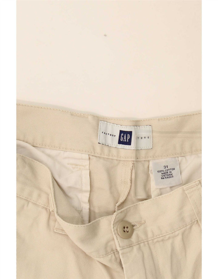 Gap Short Chino Homme W31 Coton Beige Moyen