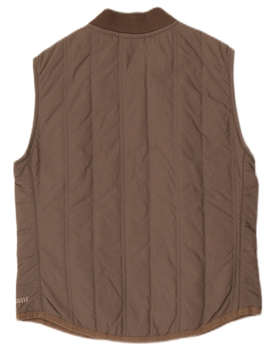 Murphy & Nye Gilet rembourré pour femme UK 10 Small Marron Polyamide