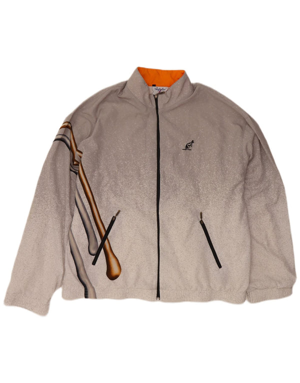 AUSTRALIAN L'ALPINA Veste de Survêtement Homme IT 54 XL Gris Chiné