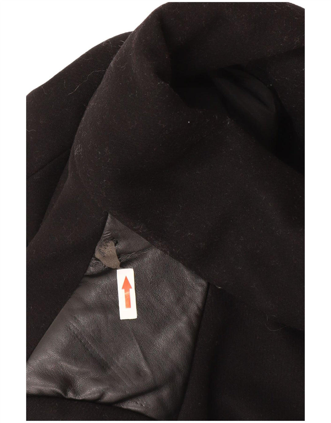 Liu Jo Manteau Femme IT 48 XL Laine Noir