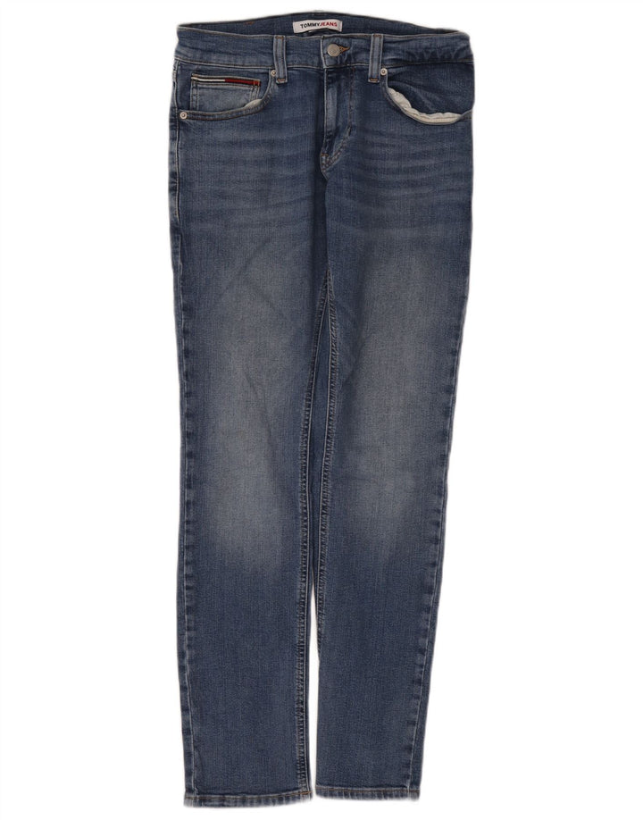 Tommy Hilfiger Jean Slim Femme W30 L32 Bleu Coton