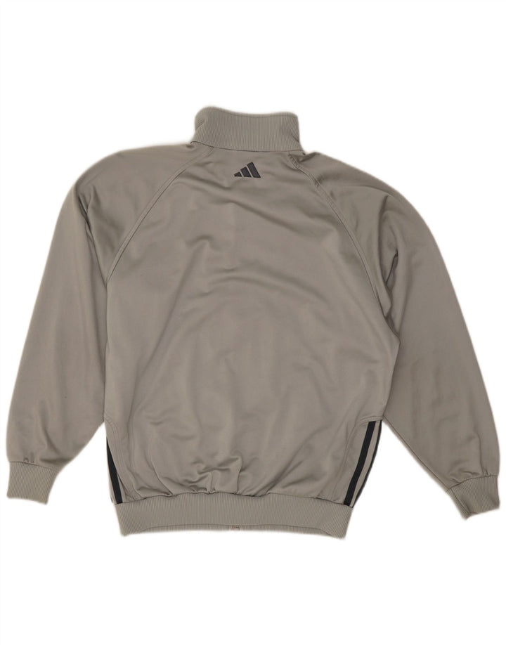 Adidas Veste de Survêtement Garçon 13-14 Ans Gris Colorblock Polyester