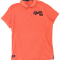 Superdry Polo Homme XL Orange Coton